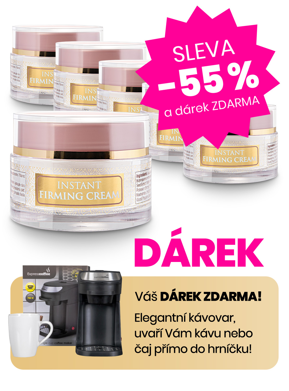 Aimé Instant Facelift - roční zásoba